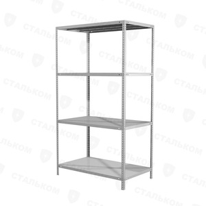Стеллаж MS Standart 1850х1000х500, 4 полки